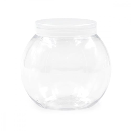 مجموعة (25) علب بلاستيك كروية بغطاء | 150 مل