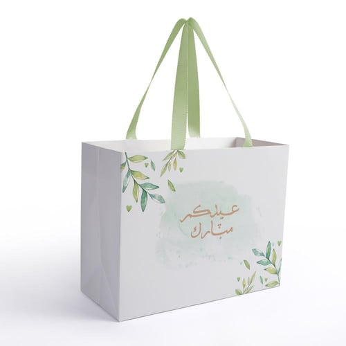 أكياس توزيعات العيد فاخرة بعبارة " عيدكم مبارك" لو...