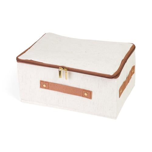 صندوق تخزين قماشي بسحاب ون بيج | 14*20*30 سم