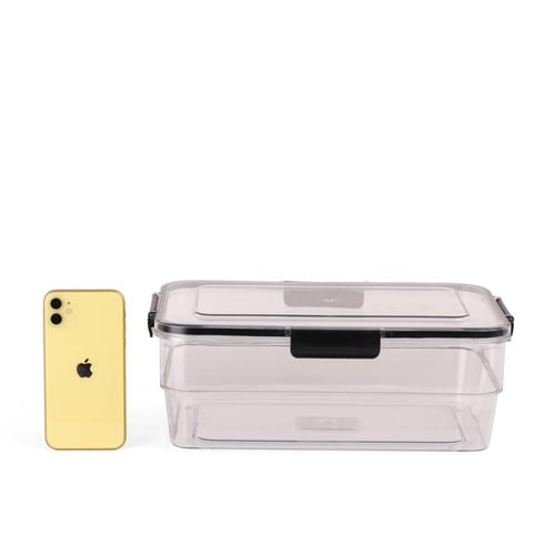 حافظة طعام محكمة الغلق بغطاء شفافة | 33*22.5*11.5...