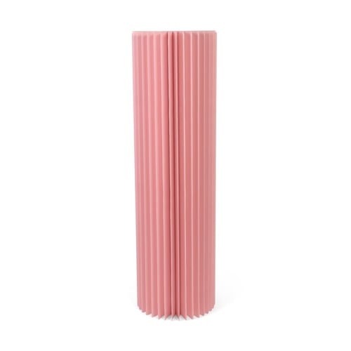 ستاند استقبال ورقي قابل للطي لون وردي| 30*100سم