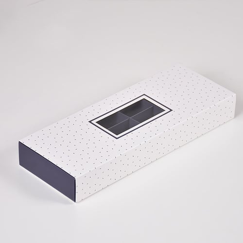 مجموعة (12) علبة مستطيلة فاخرة للشكولاتة والحلويات...