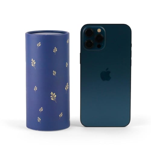 علب مناديل اسطوانية بنمط شجري لون كحلي(3) حبات |6....