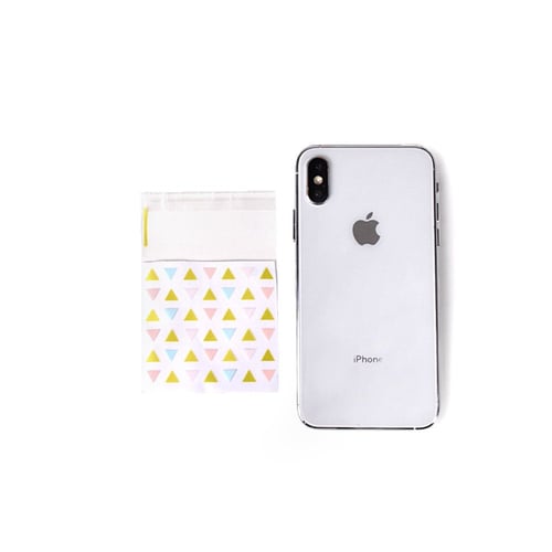 مجموعة (100) كيس شفاف ثلجي للكوكيز والحلويات بألوا...