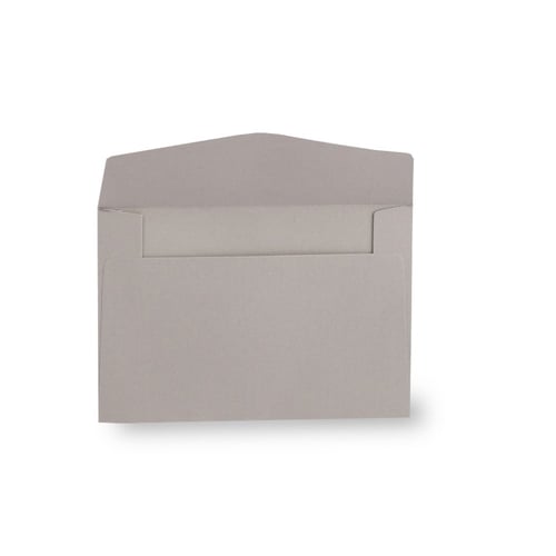 مجموعة (12) ظرف هدايا بلون رمادي | 10*7 سم