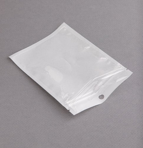 مجموعة ( 100) كيس بلاستيك أبيض شفاف للاكسسوارات |...