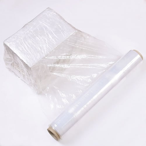 رول تغليف بلاستيك شفاف