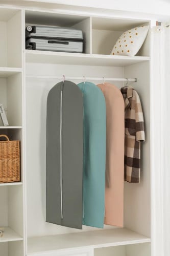 كيس ملابس رصاصي لحفظ الملابس - 60*160 سم