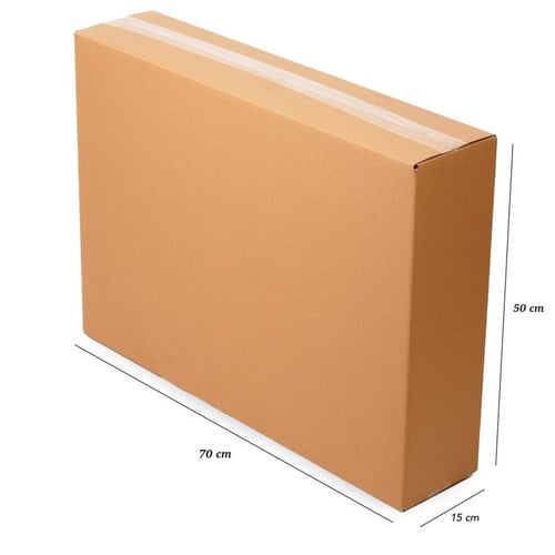 كرتون شحن بني (3) طبقات|70*15*50 سم