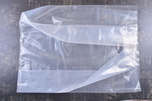 مجموعة(50) كيس بلاستيك شفاف - 55 × 40 سم