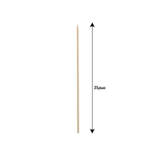 مجموعة ( 100 ) اعواد خشب لشواء الباربكيو