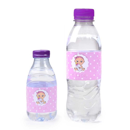 وصورة طفلة ' it's a Girl' مجموعة (30) استيكر لتوزي...