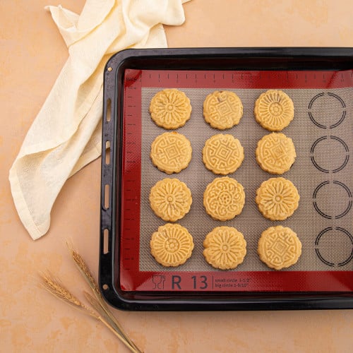 حصيرة سيليكون للمخبوزات والفطائر مقاس - 29.5 ×42 س...