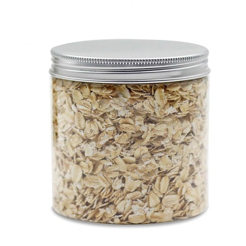 مجموعة (12) علبة بلاستيك بغطاء فضي | 350مل