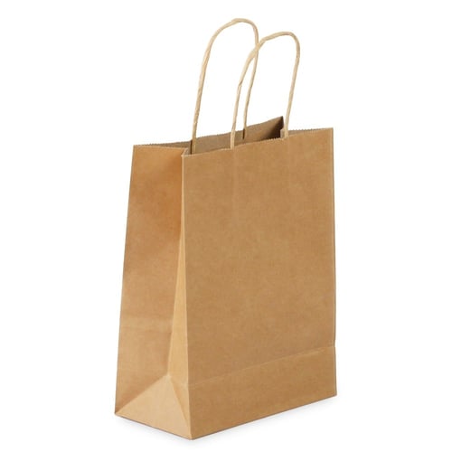 أكياس الهدايا والتوزيعات الفاخرة لون كرافت-(12)|12...