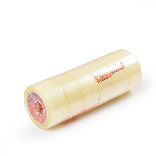 مجموعة(6)لاصق شطرطون شفاف 2'×100ياردة 42مايكرون