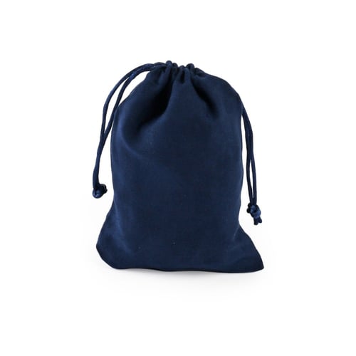 اكياس مخمل كحلي للهدايا والتوزيعات فاخرة - (12)حبة...