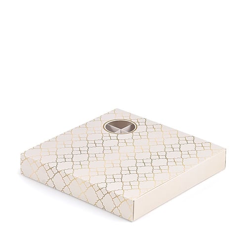 مجموعة (12) علبة فاخرة للشكولاتة والحلويات بنافذة...