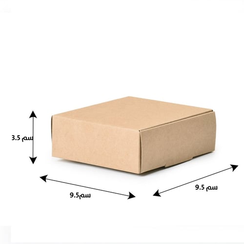 مجموعة (12) علب كرتونيه للاكسسوارات |9.5*9.5 سم