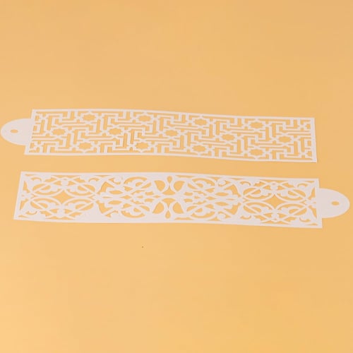 مجموعة (4) أحزمة لتزيين الكيك والحلويات