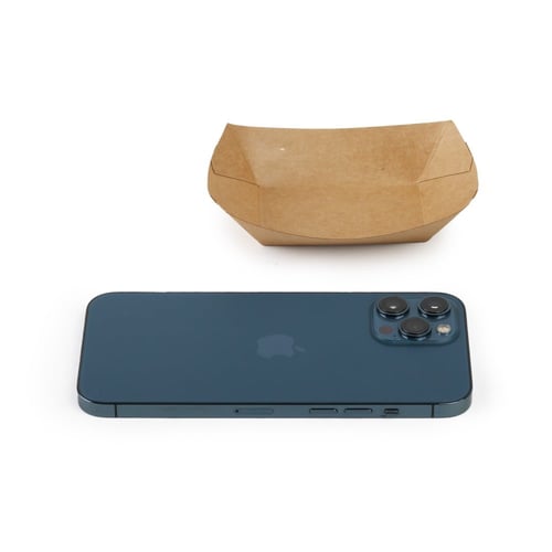 صحن كرافت بني مستطيل-(50) حبة | 4 انز