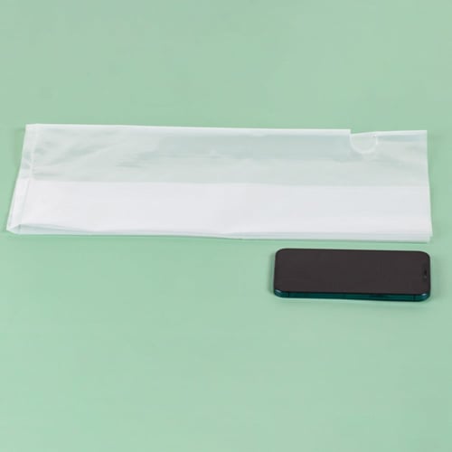 مجموعة (50) كيس بلاستيك شفاف