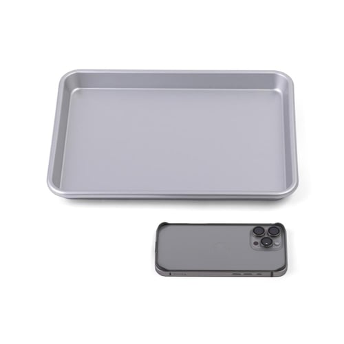 صينية مسطحة للخبز والكوكيز بشكل مستطيل|33*24*3سم