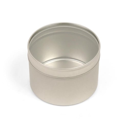 مجموعة(3) علب معدنية دائرية فاخرة بنافذة شفافة بال...