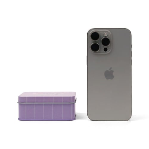 مجموعة(6)علب معدنية "فرحة الأعياد" لون بنفسجي فاتح