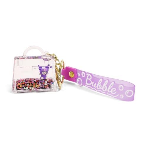 تعليقة شنط شكل شنطة وشخصية كرتونية بالداخل باللون...