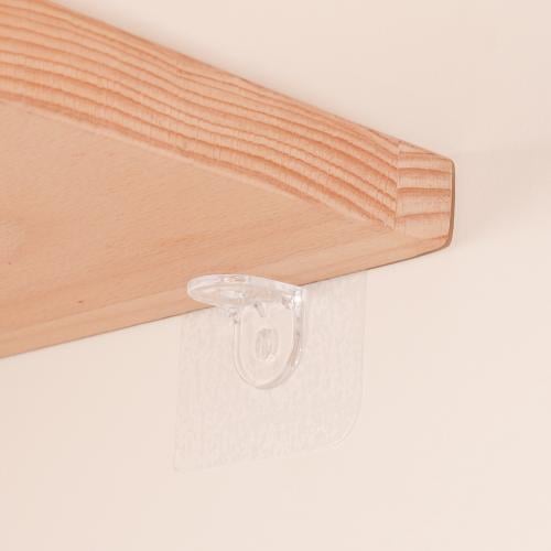 حامل أرفف ذاتي اللصق بلاصق قوي | 6*6 سم