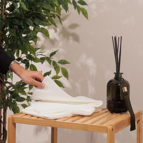 مناشف رِقة القطنية الناعمة-(3) حبات