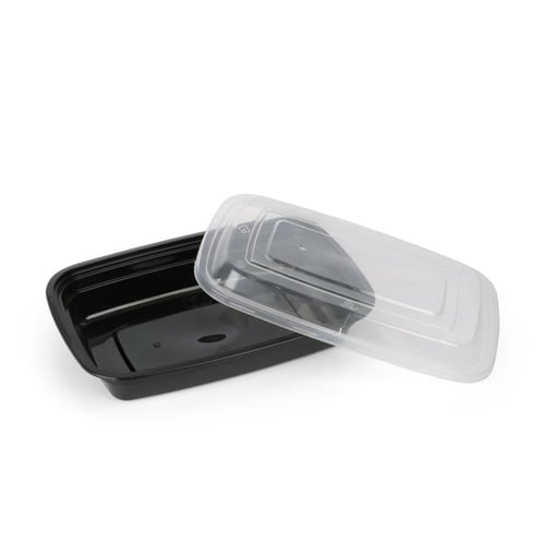 مجموعة (10) علب بلاستيك للميكروويف| 25 اوز