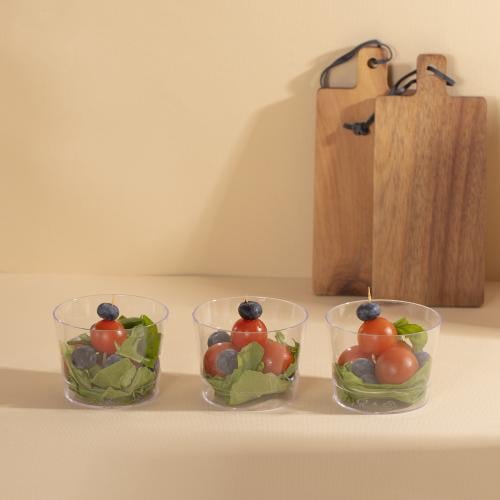 كوب بلاستيك شفاف - (20) حبة| 8 انز