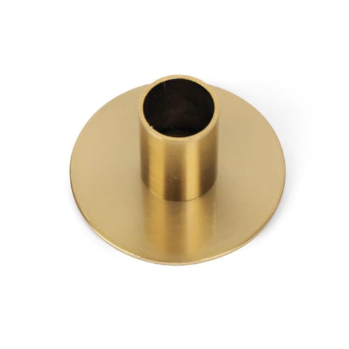 مجموعة (3) شمعدانات صغيرة فاخرة لون ذهبي