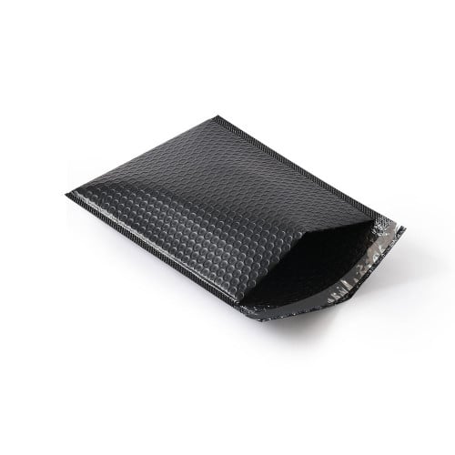 مجموعة (10) اظرف اسود للطرود البريدية بفقاعات حماي...