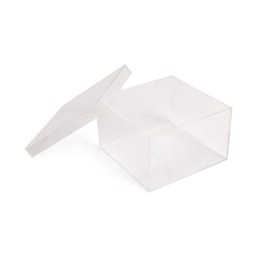 علبة اكريلك شفافة | 20*20*12.5 سم