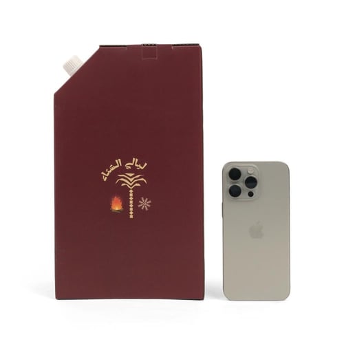 جيك حراري بثيم شتوي "ليالي الشتاء" - لون أحمر | 2...