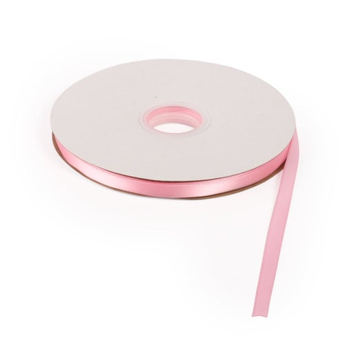 رول شرائط رفيعة وفاخرة لون وردي | 91 متر* 1 سم