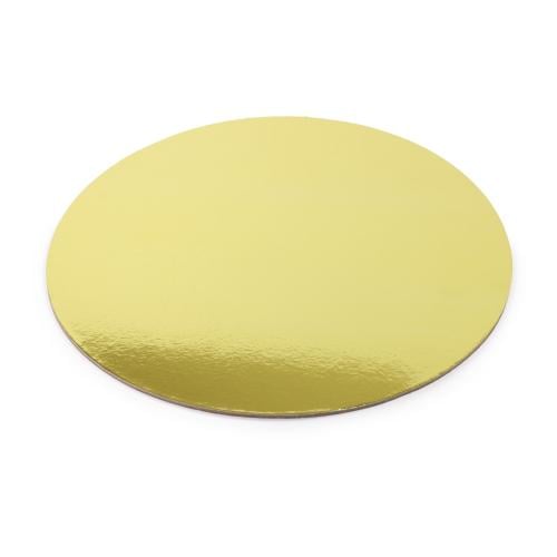 كرتون قواعد كيك دائرية بلون ذهبي فاخر - (70) حبة|2...