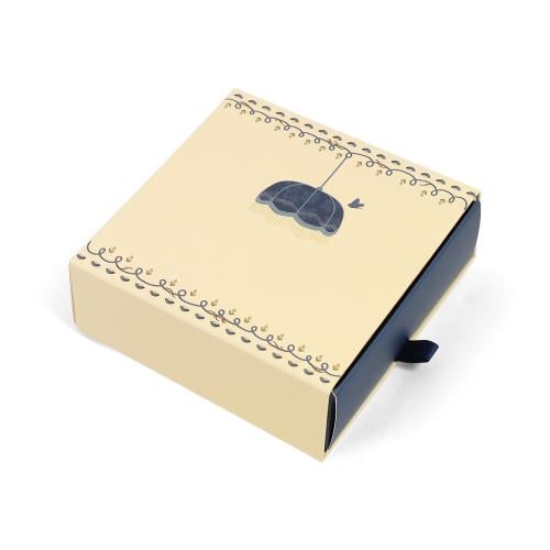 مجموعة(12)علب توزيعات سحب بثيم أبجورة باللون الأرز...