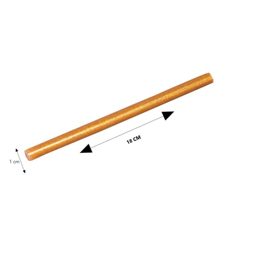 مجموعة (5)عصا مسدس الصمغ ذهبي