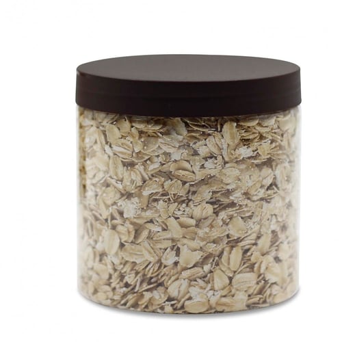 مجموعة (12) علبة بلاستيك بغطاء بني| 350مل