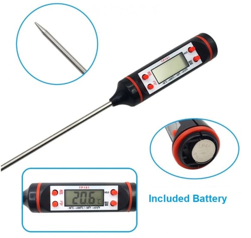 ترمومتر لقياس حرارة الأطعمة والمشروبات