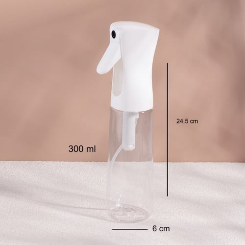 علبة بخاخ فارغة بغطاء أبيض | 300 مل