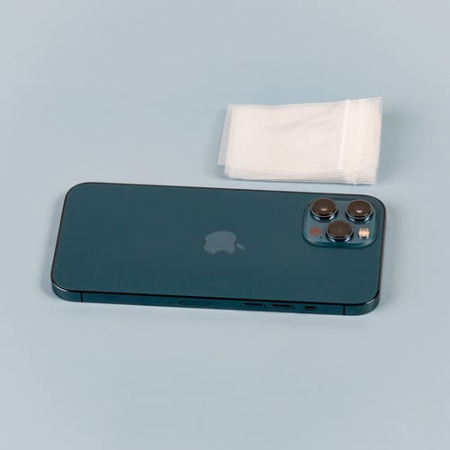 مجموعة (100) كيس بلاستيك شفاف قابل للإغلاق