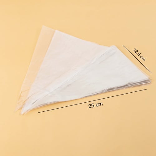 مجموعة (100) كيس بلاستيك شفاف للتوزيعات