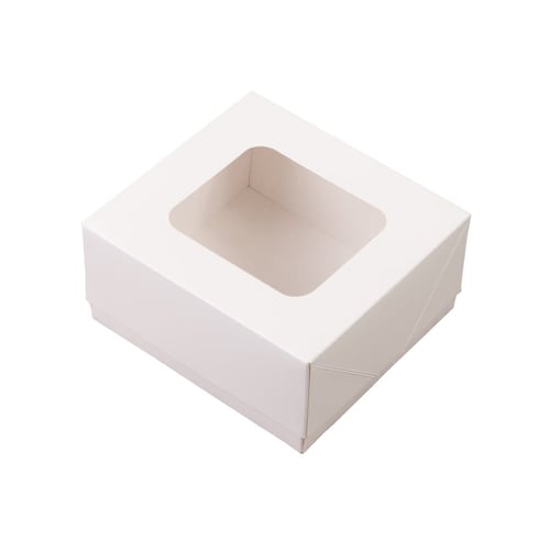 مجموعة (12) علبة بيضاء بتصميم فاخر للمعمول والحلوي...