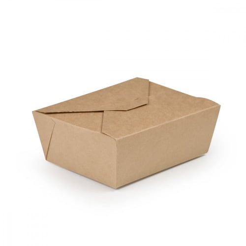 مجموعة ( 25) علبه طعام ورقية | 45 انز