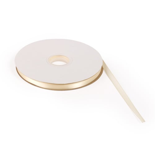 رول شرائط رفيعة وفاخرة لون بيج | 91 متر* 1 سم